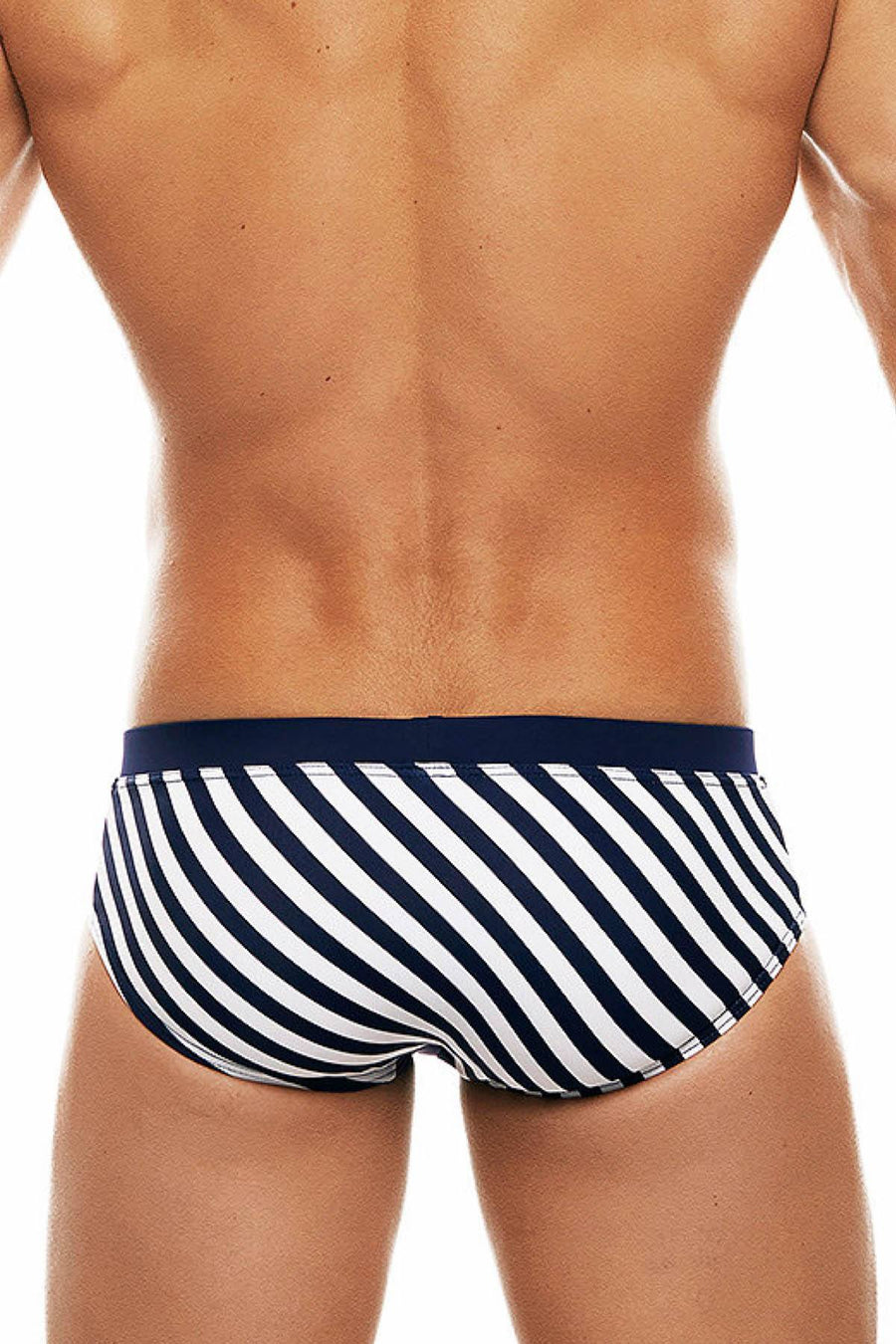 Tribe Navy/White 08 Saint Tropez Low-Rise Swim Brief