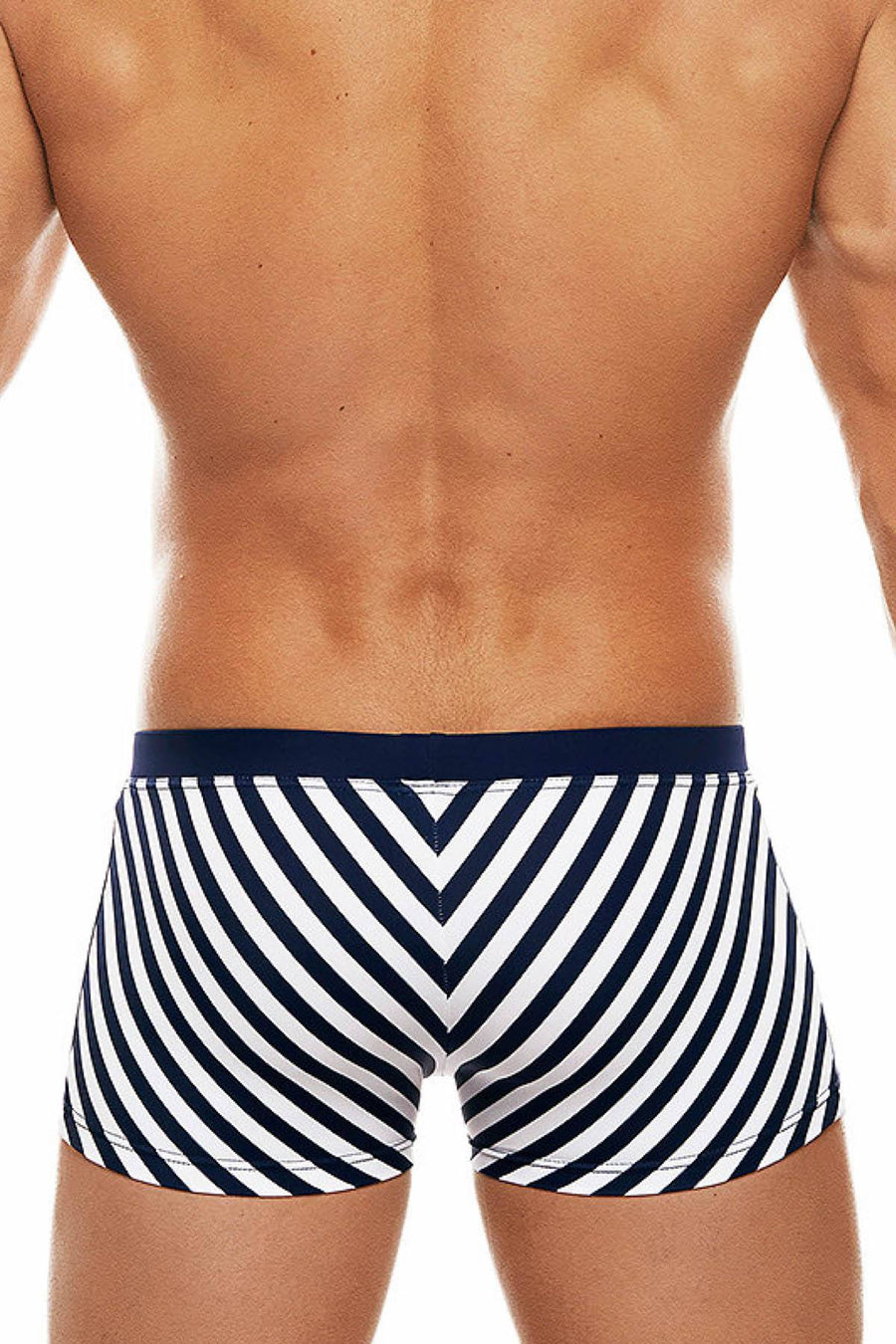 Tribe Navy/White 08 Saint Tropez Swim Trunk