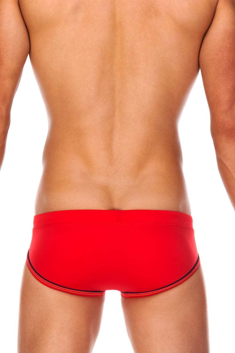 Tribe Red Arctic Lo Rise Swim Brief