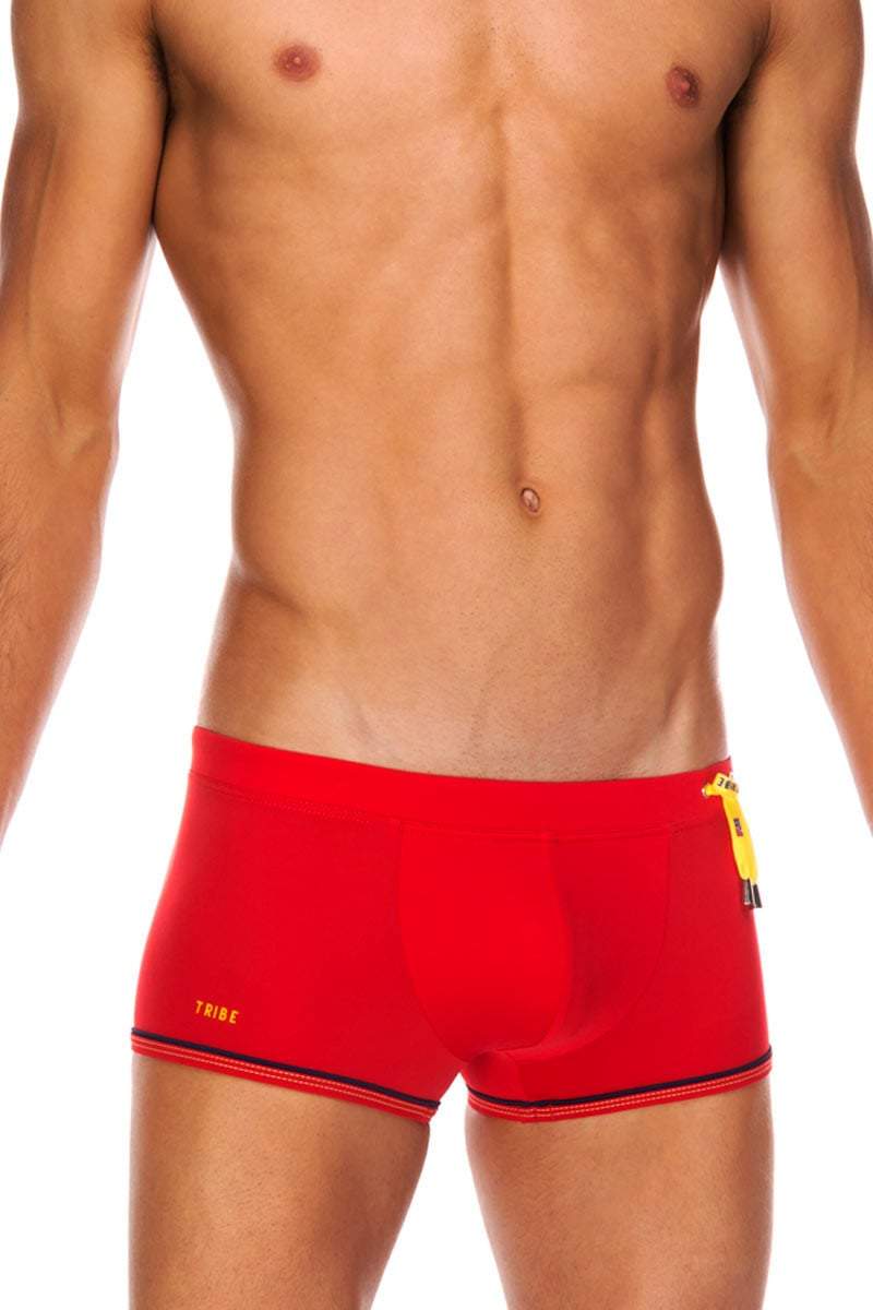 Tribe Red Arctic Swim Trunk