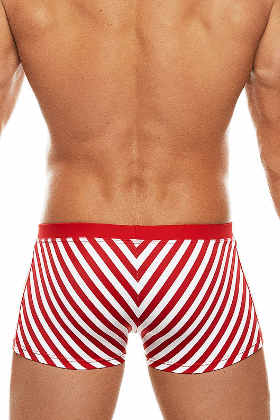 Tribe Red/White 08 Saint Tropez Swim Trunk