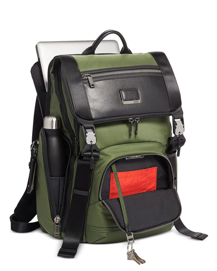 Tumi Alpha Bravo Lark Backpack Forest