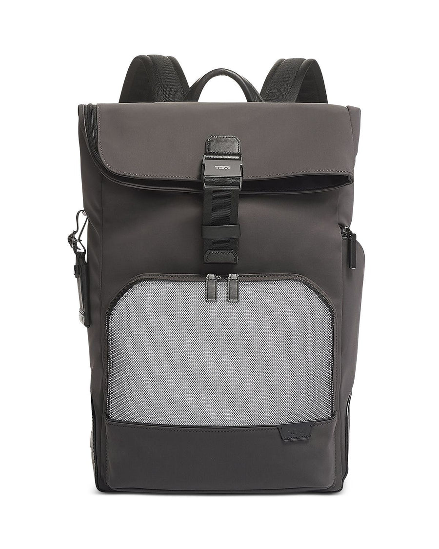 Tumi Harrison Osborn Roll Top Backpack Reflective Iron