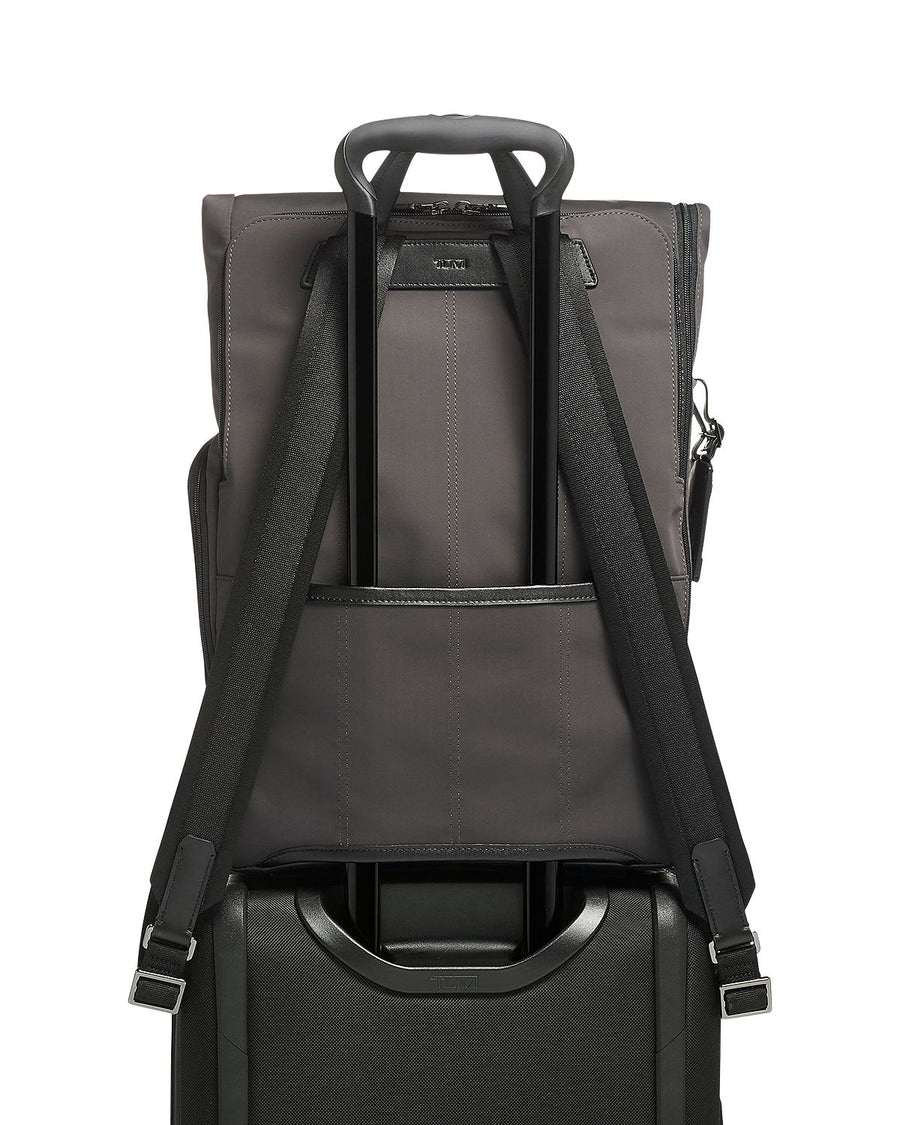 Tumi Harrison Osborn Roll Top Backpack Reflective Iron