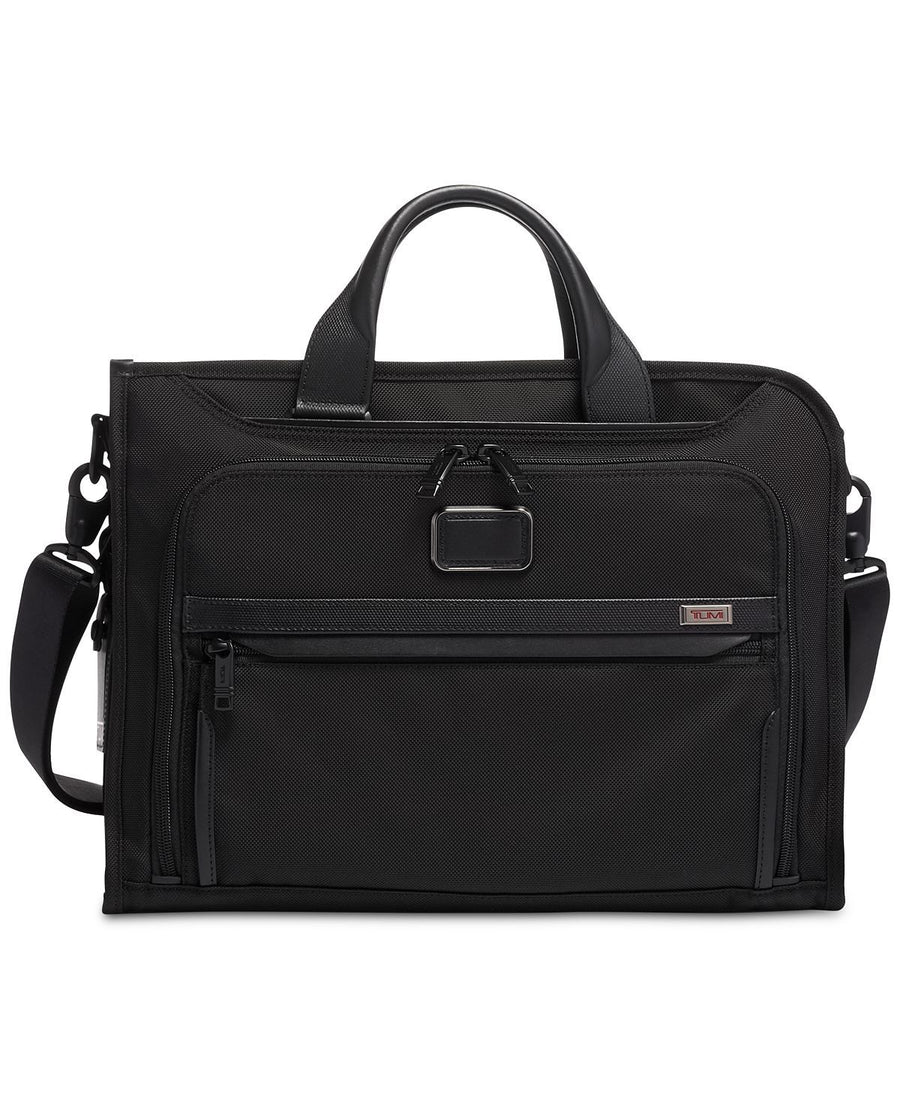 Tumi Slim Deluxe Portfolio Black