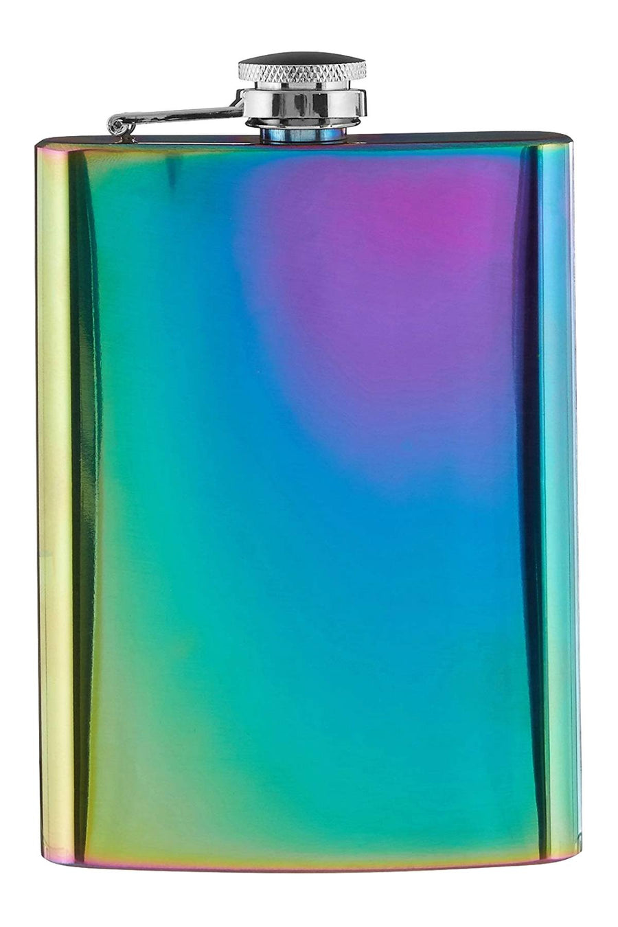 TwelveNYC Rainbow Stainless-Steel 8oz Flask