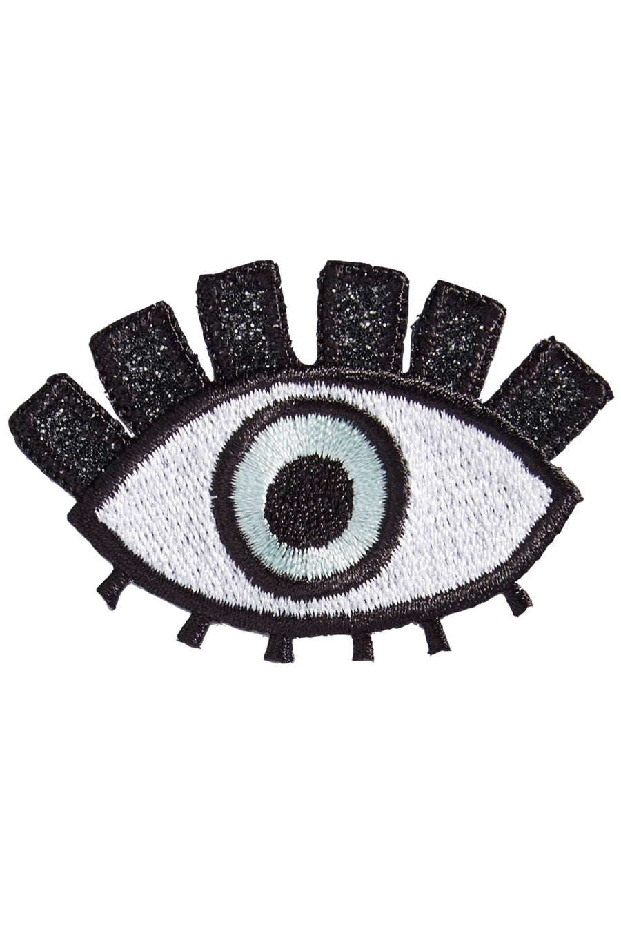 TwelveNYC Red/Multi 2-Pc Eye-Heart-Me Embroidered Adhesive Patches