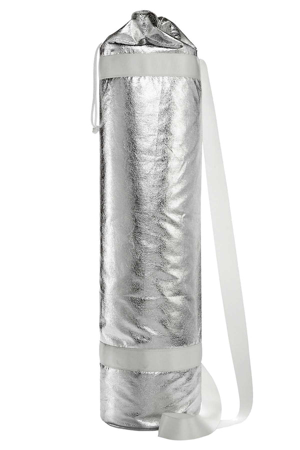 TwelveNYC Silver Yoga Mat Carrier Bag