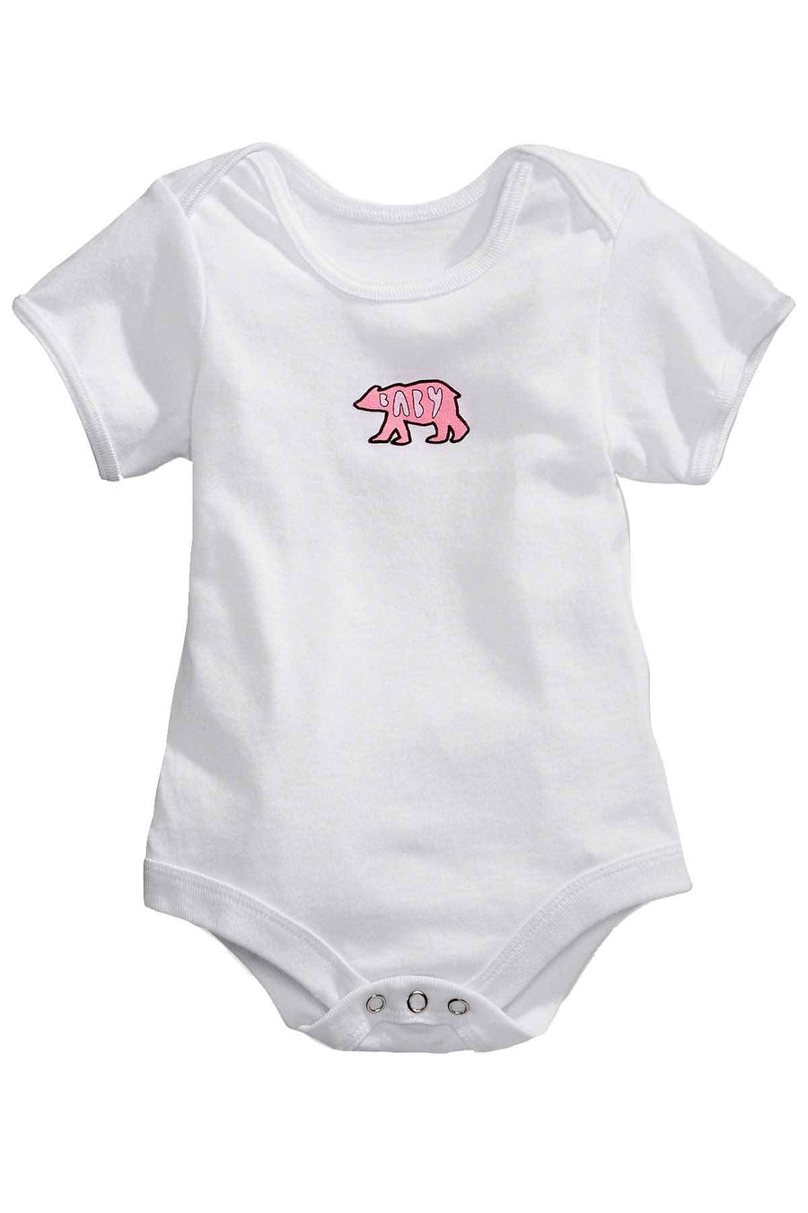 TwelveNYC White Baby Bear Onesie