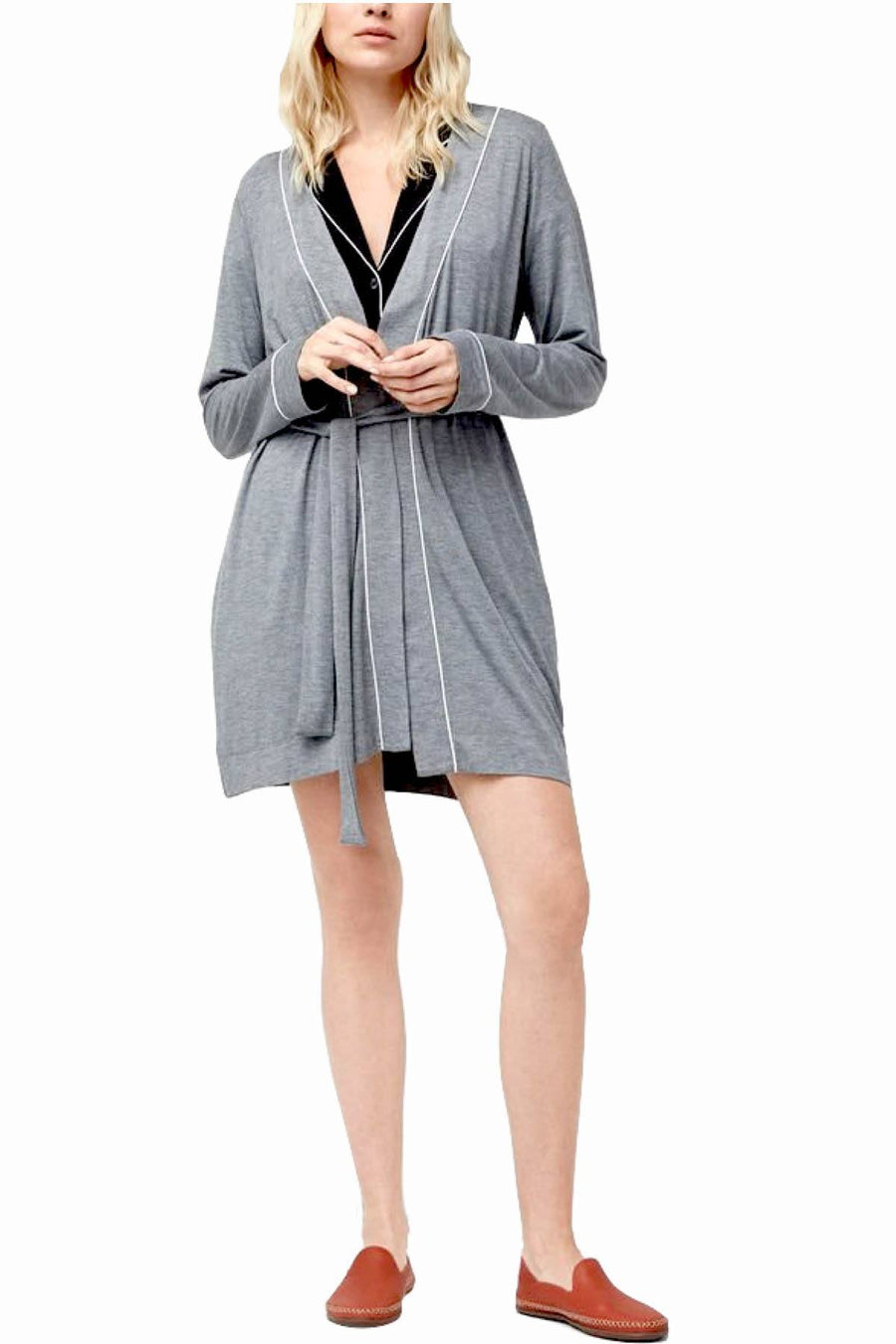 UGG Heather-Grey Aldridge Robe
