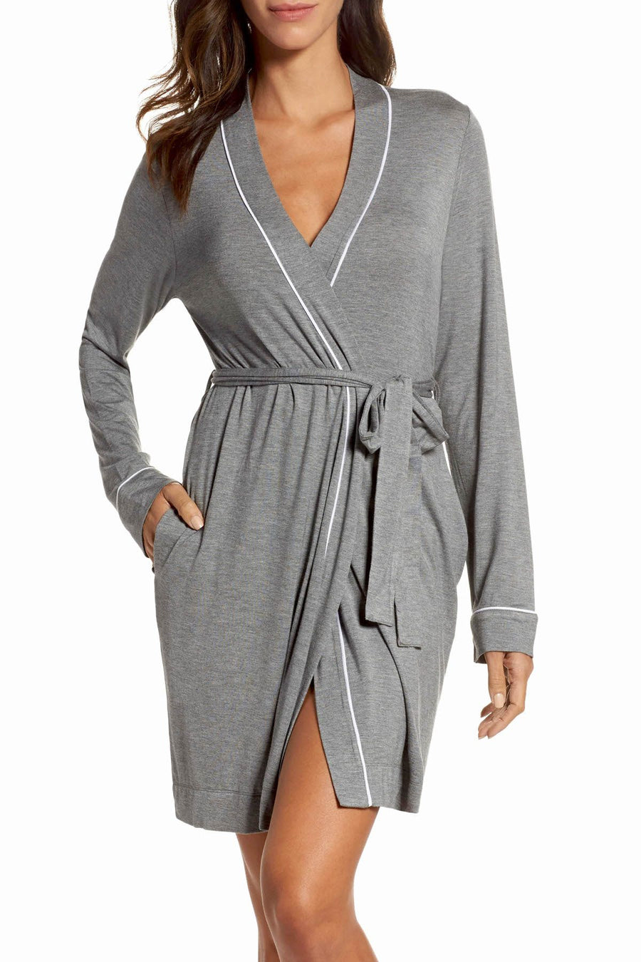 UGG Heather-Grey Aldridge Robe