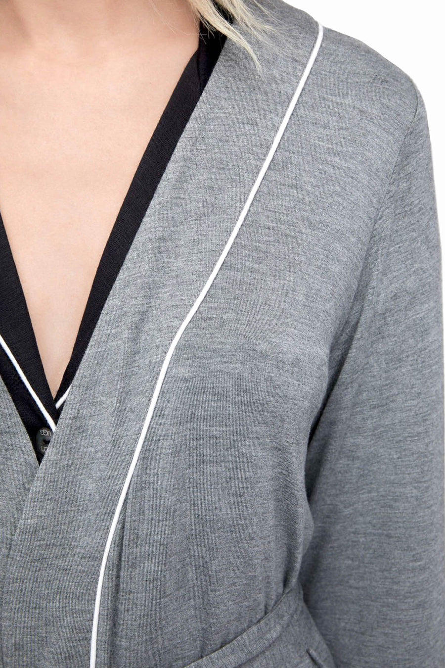 UGG Heather-Grey Aldridge Robe