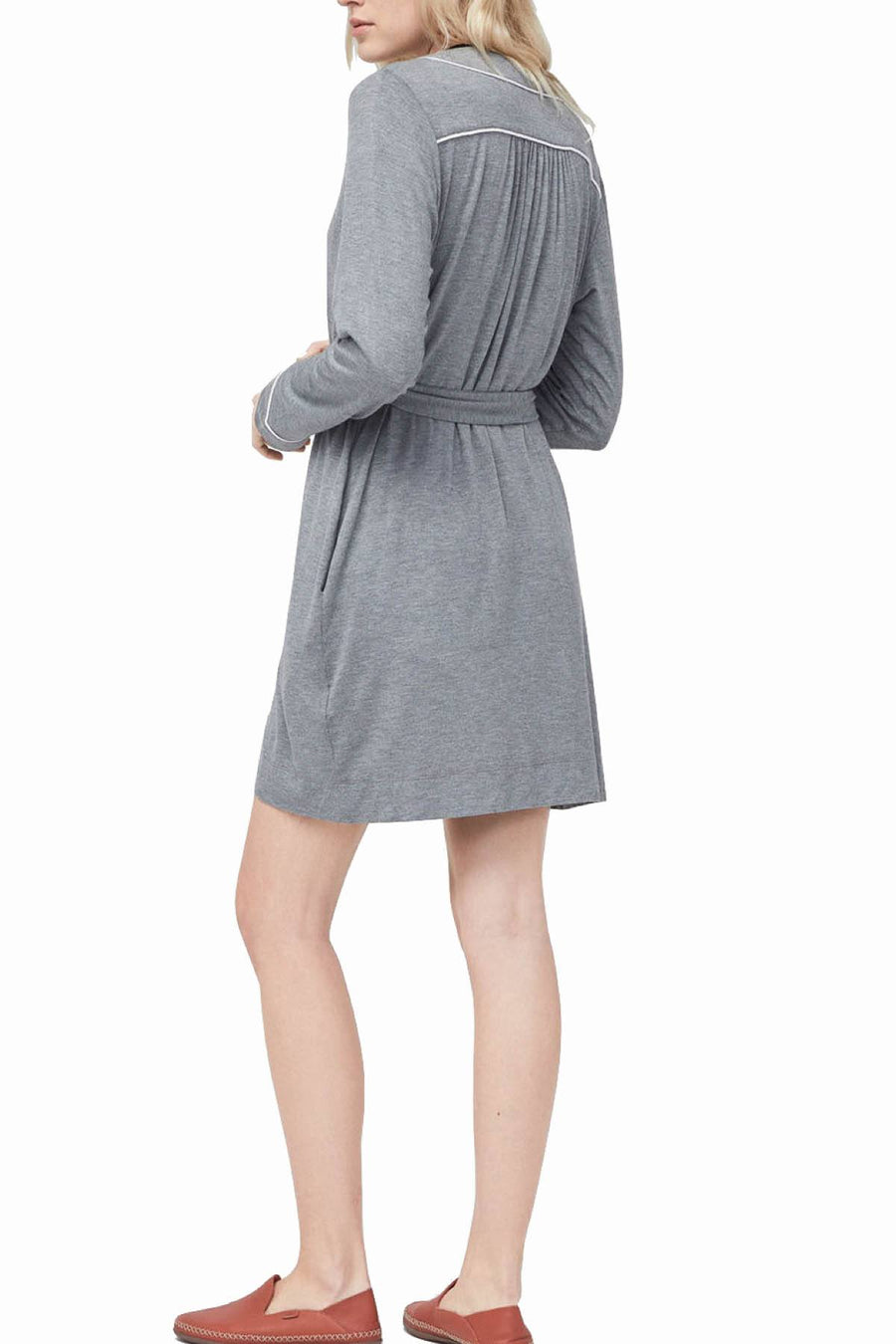 UGG Heather-Grey Aldridge Robe
