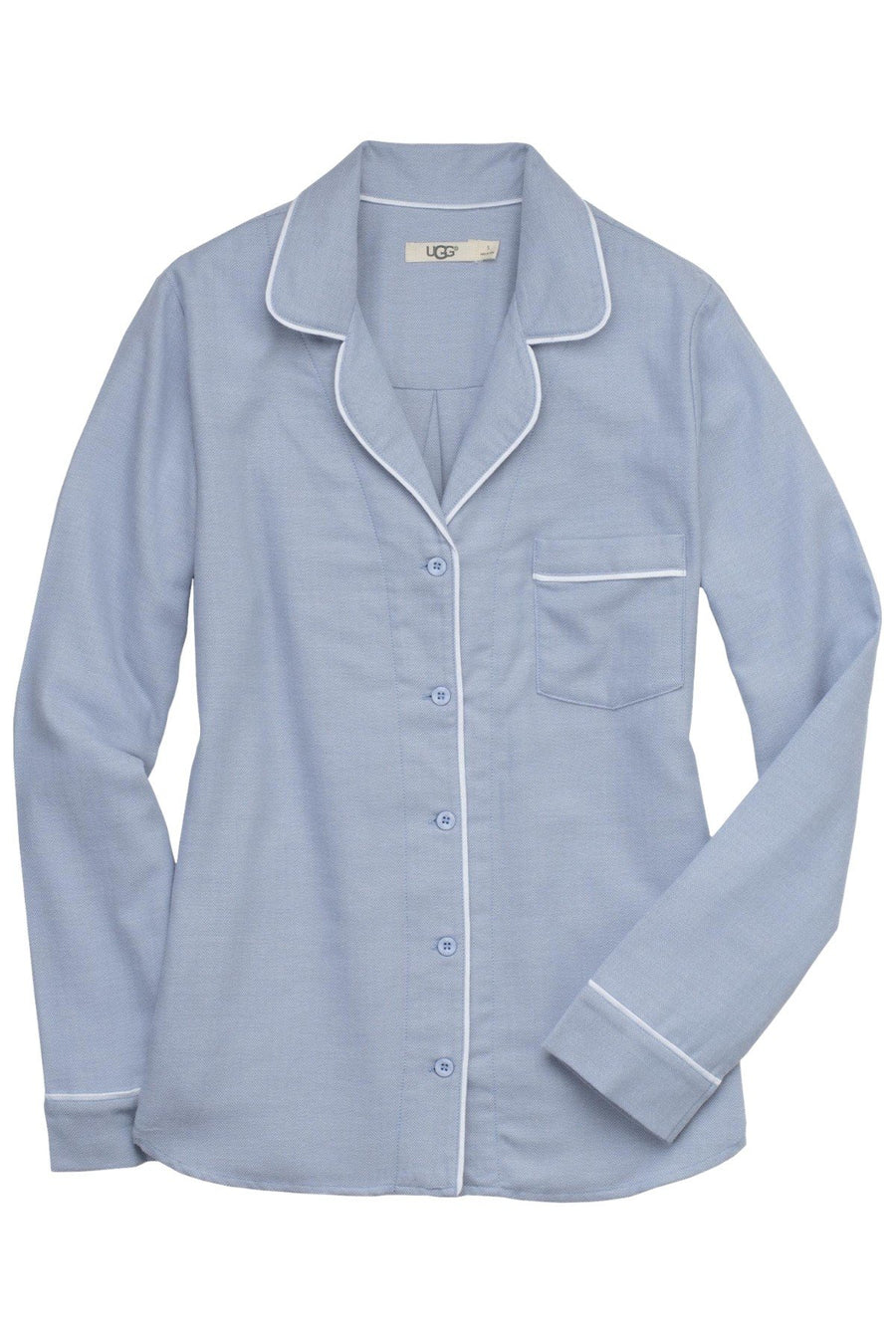UGG Ocean-Mist Raven Herringbone Pajama Set