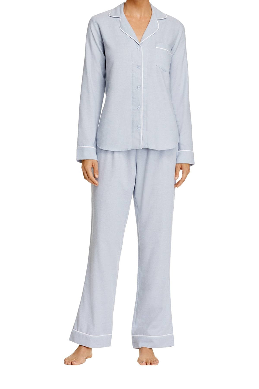 UGG Ocean-Mist Raven Herringbone Pajama Set