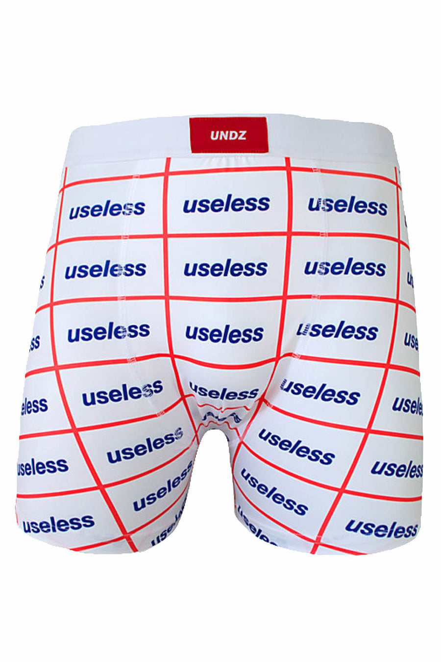 UNZ White Useless Boxer Brief