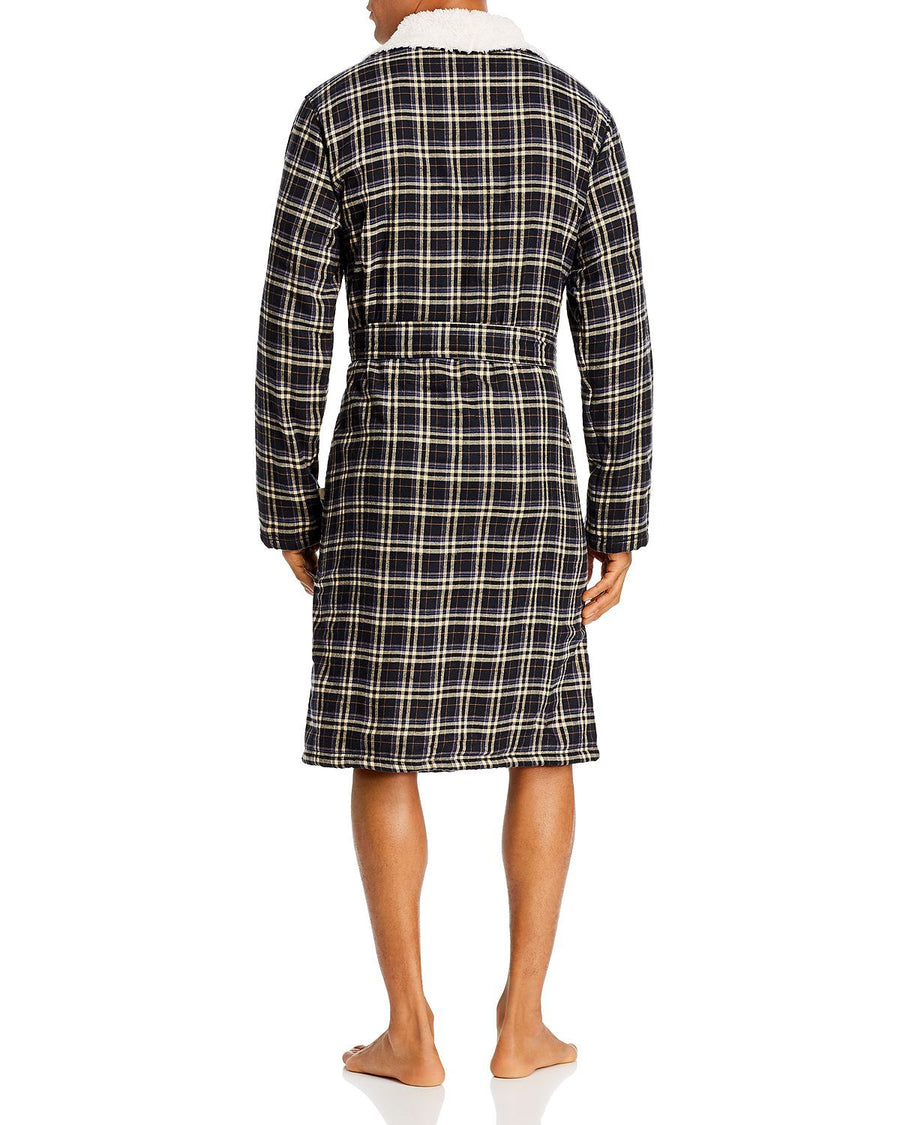 Ugg kalib Robe Black/Gray Plaid
