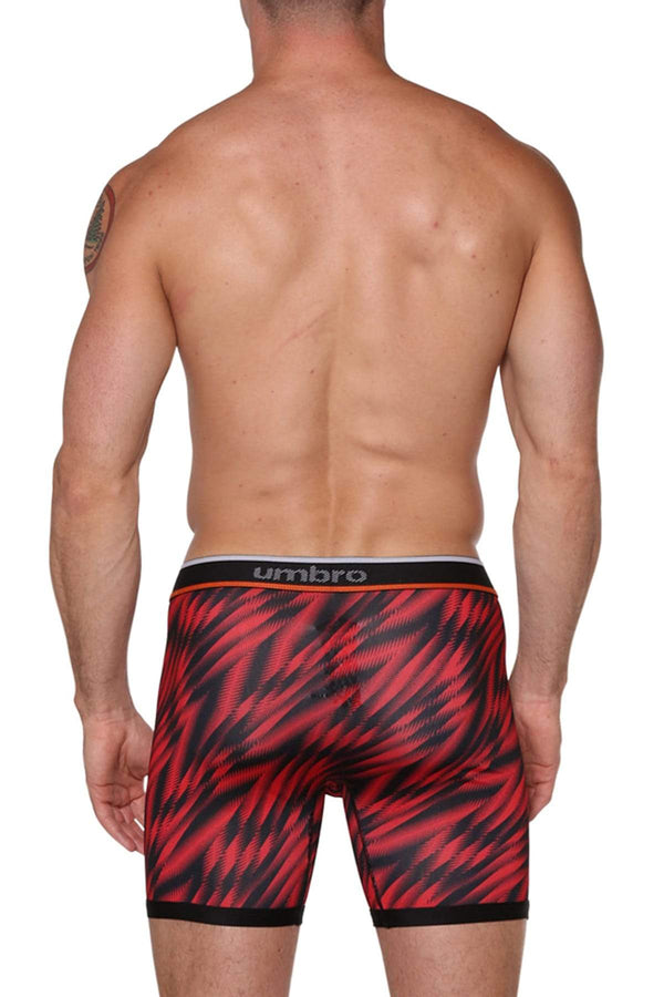 Umbro Red/Black Performance Boxer Brief
