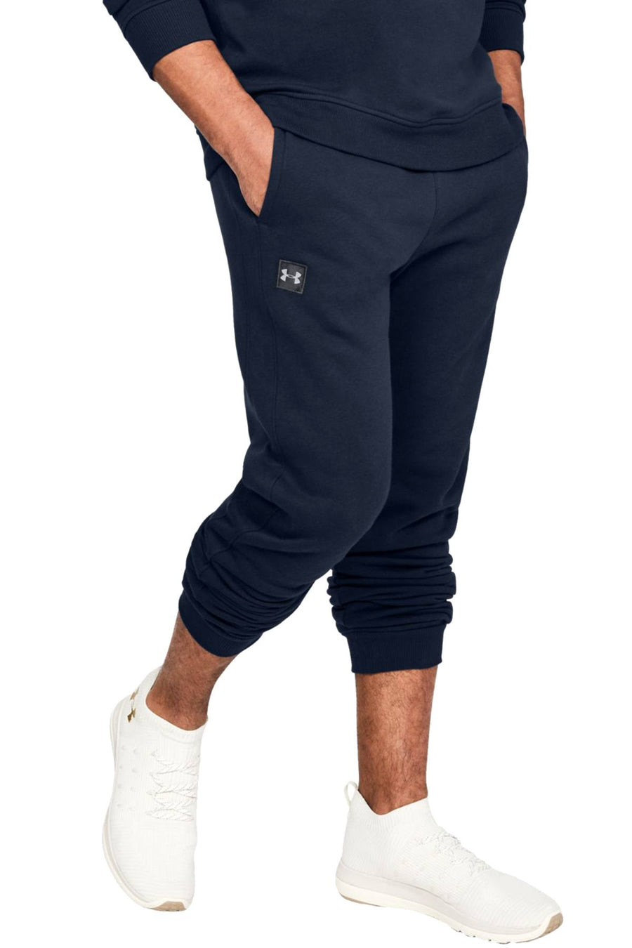 Under Armour Academy Navy Rival Fleece Jogger Pant