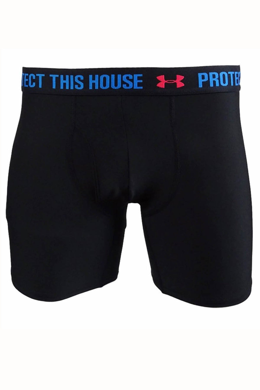 Under Armour Black/Blue Verbiage Original Series Boxer Brief