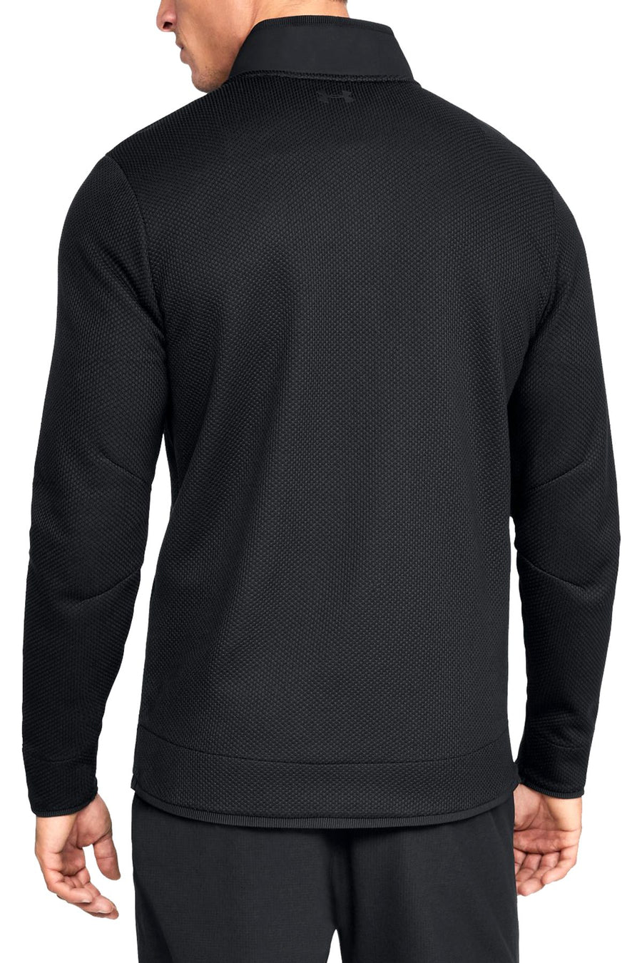 Under Armour Black UA Storm Sweater Fleece Snap Mock Pullover