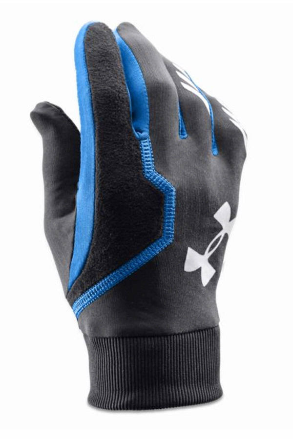 Under Armour Blue/Black ENGAGE ColdGear Infrared Touchscreen Running Gloves