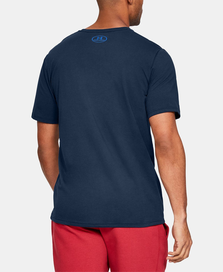 Under Armour Graphic T-shirt Navy/red/blue