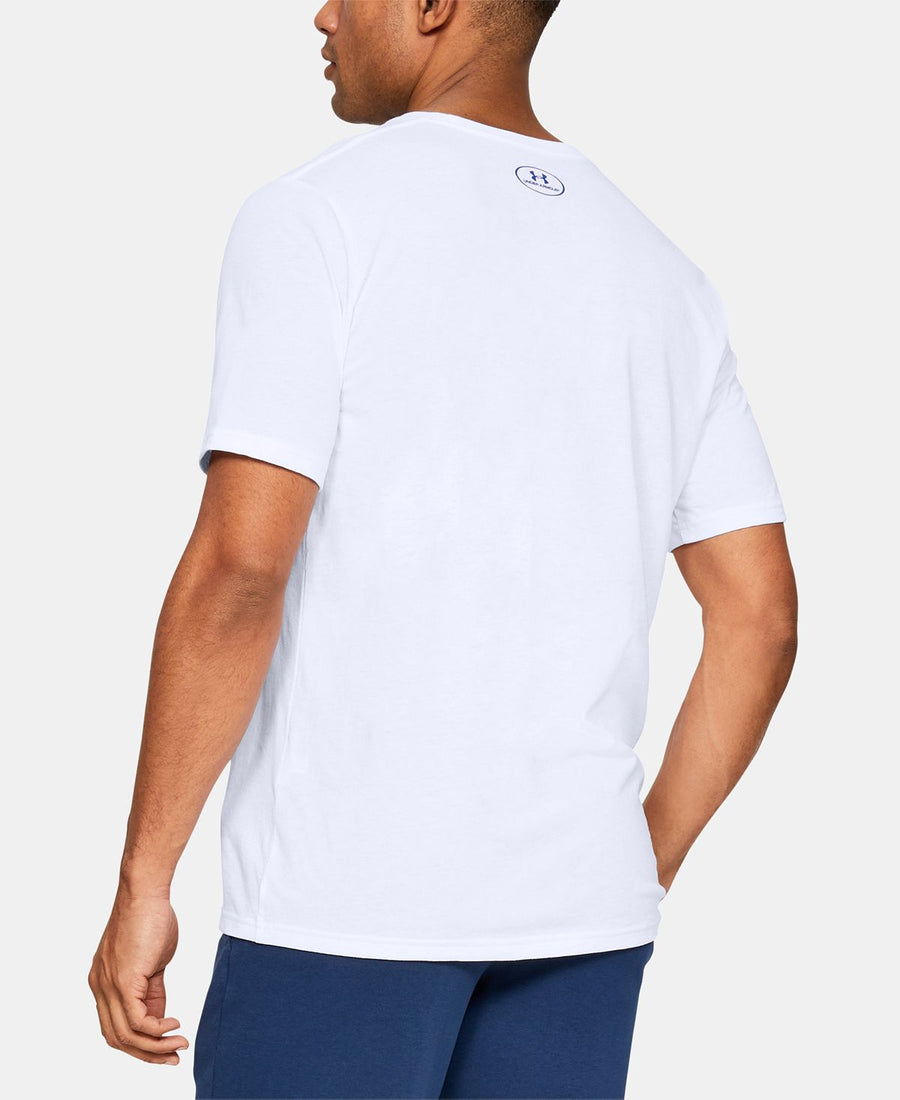 Under Armour Graphic T-shirt White/red/blue
