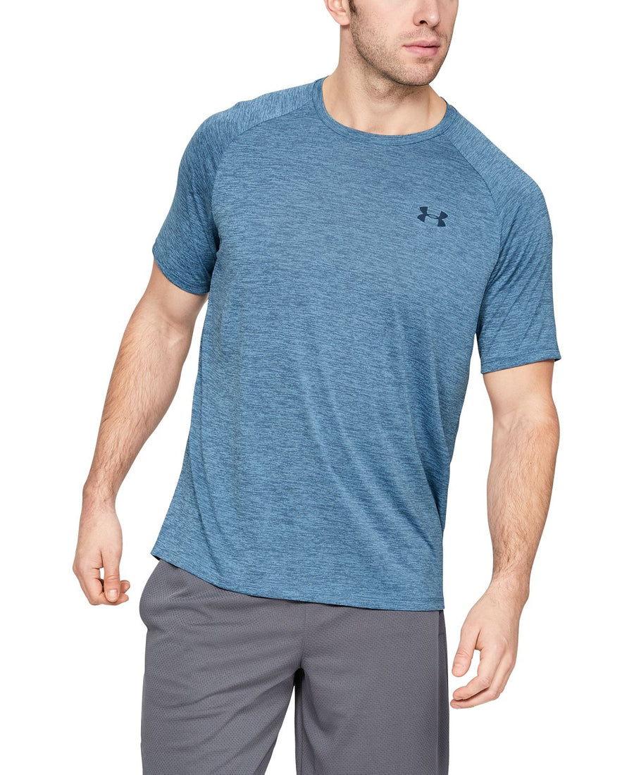 Under Armour Tech Short Sleeve Tee Heathered Blue