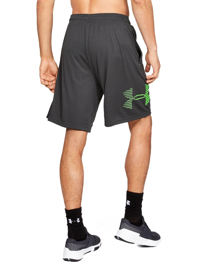 Under Armour Ua Tech Logo 10" Shorts Grey/Green