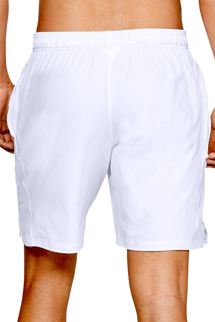 Under Armour White Cage 8" Training Short