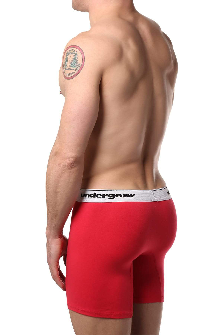 Undergear Red Stitch Essential Boxer Brief