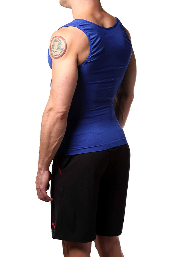 Undergear Royal Blue Shape Enhancer Seamless Tank
