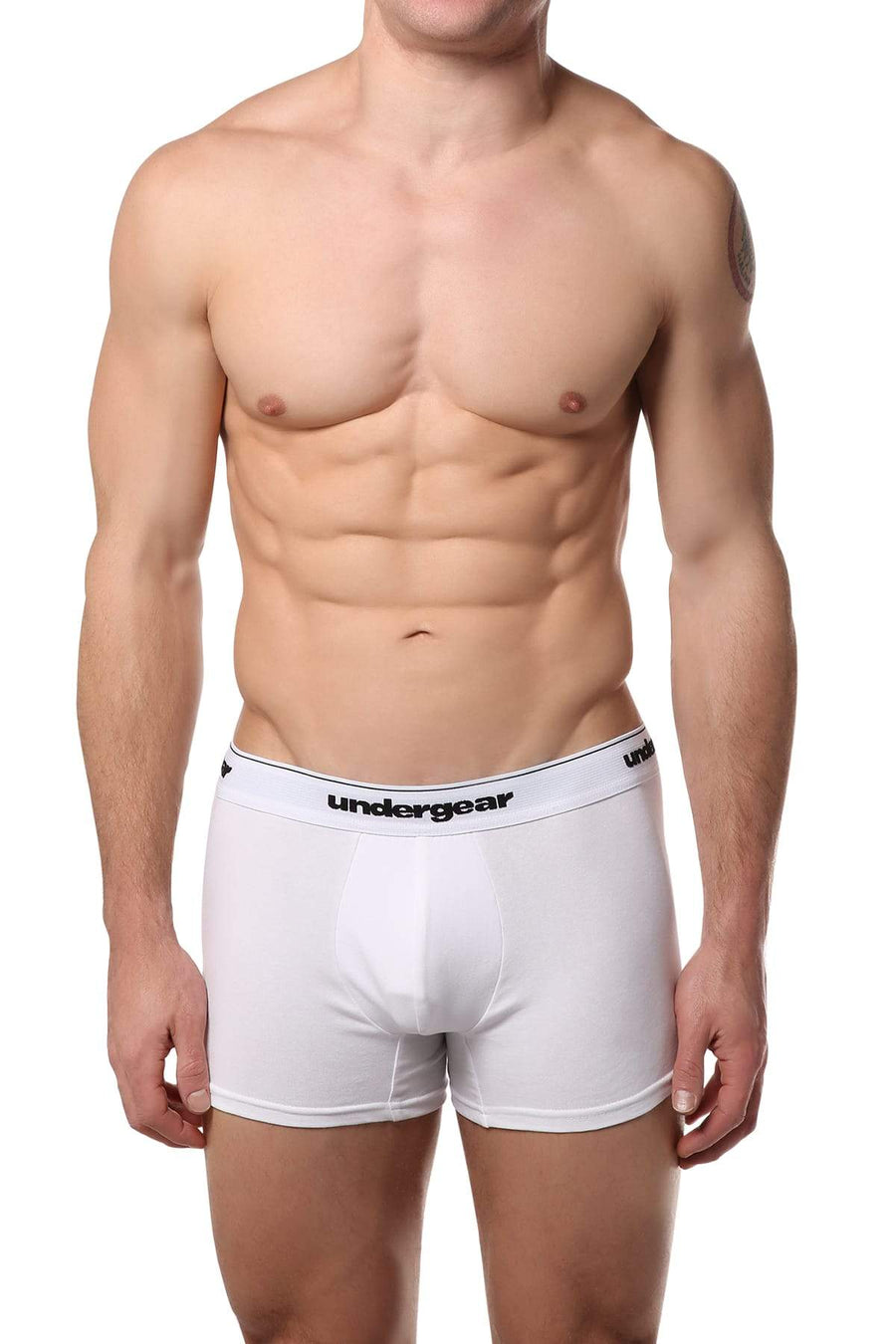 Undergear White Smooth Essential Trunk