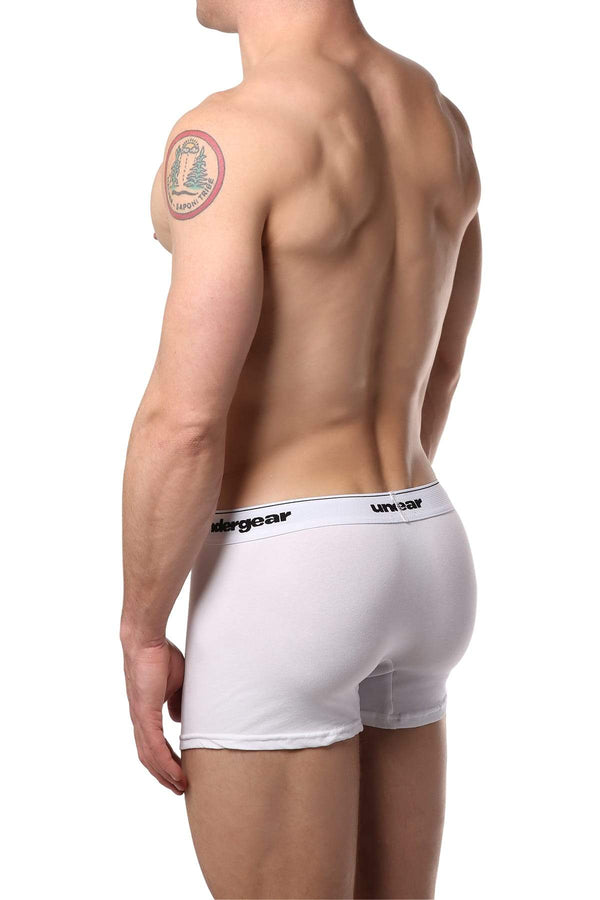 Undergear White Smooth Essential Trunk