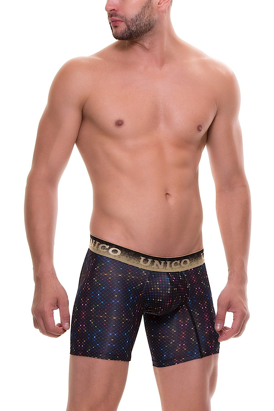Unico Black Night-Lights Boxer Brief