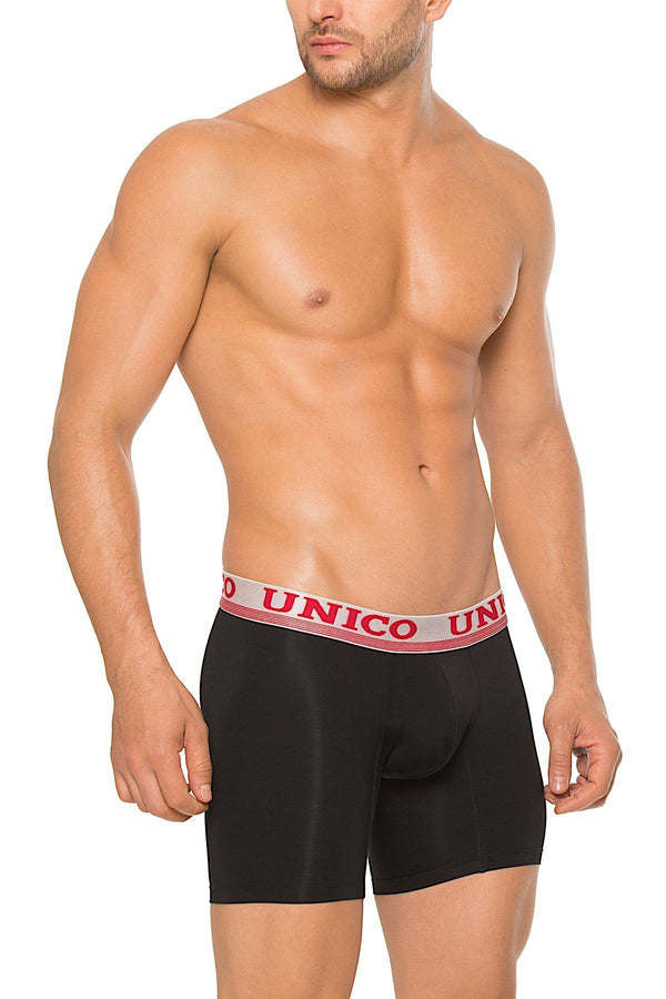 Unico Black/Red/Grey Orisha Boxer Brief