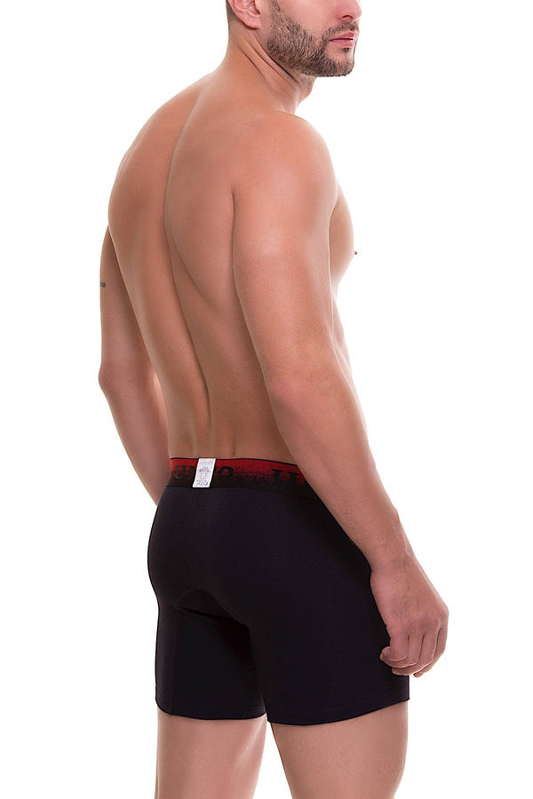Unico Black/Red Spark Boxer Brief