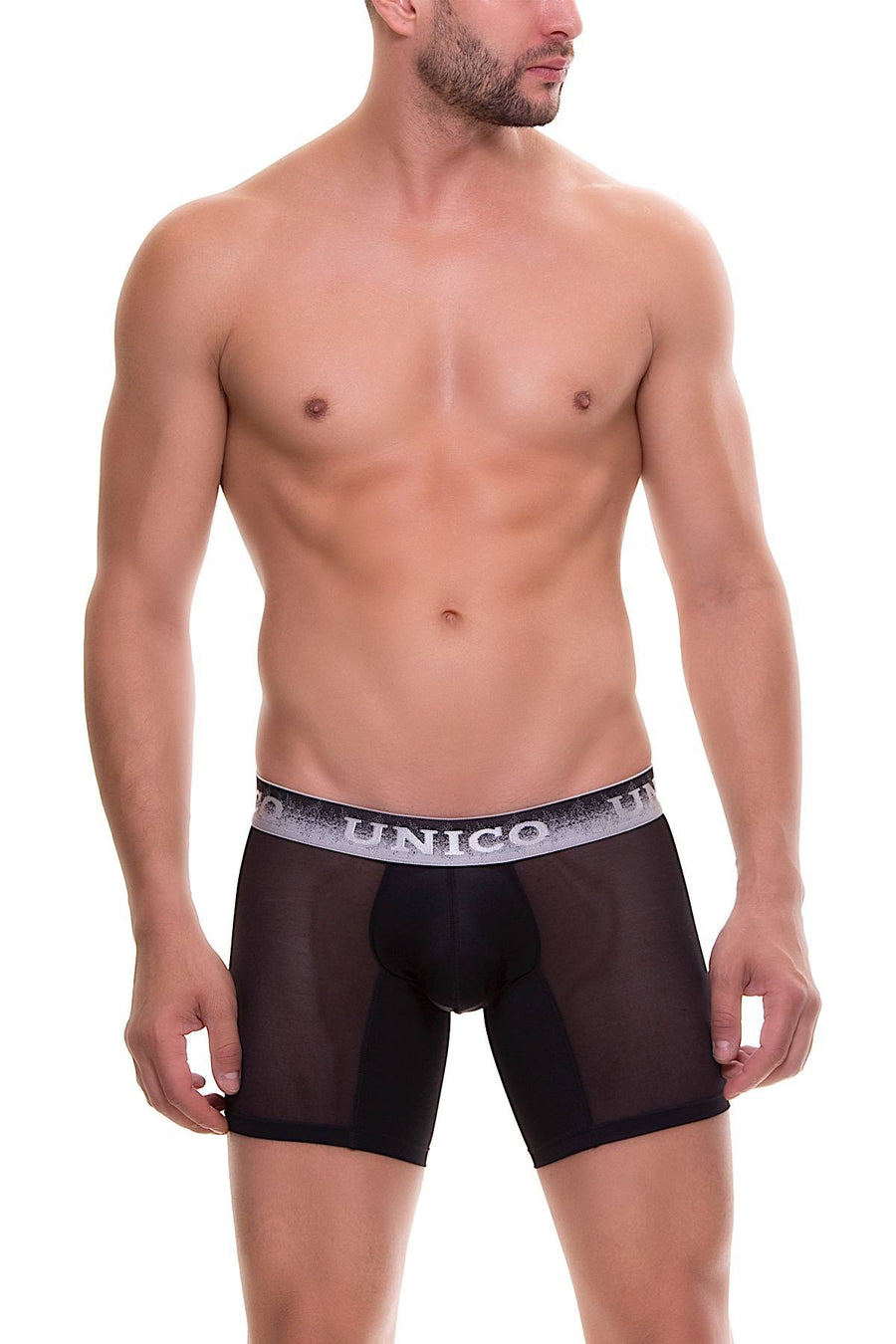 Unico Black/Silver Wish Boxer Brief