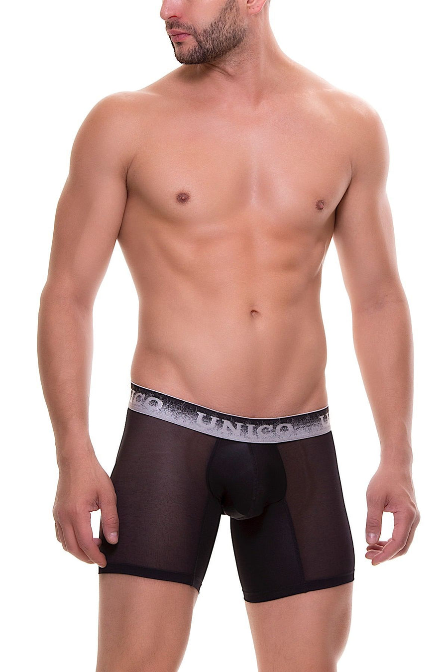 Unico Black/Silver Wish Boxer Brief