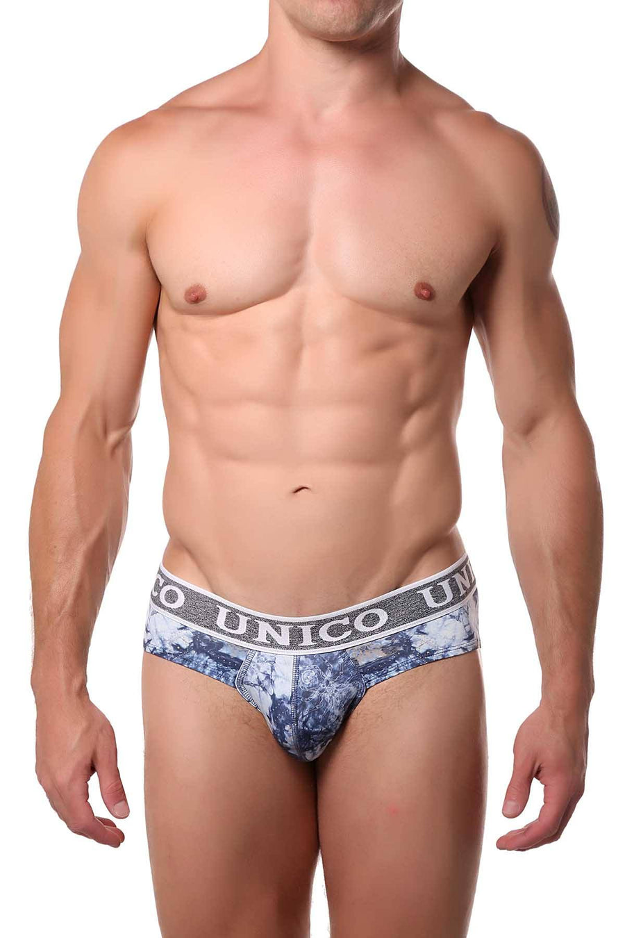 Unico Blue/Multi Printed Namaste Brief