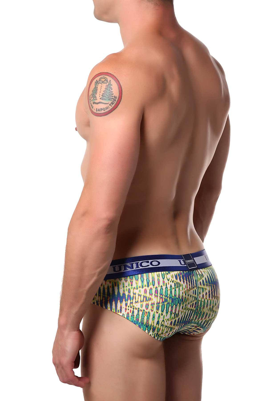 Unico Blue/Multi Soul Brief