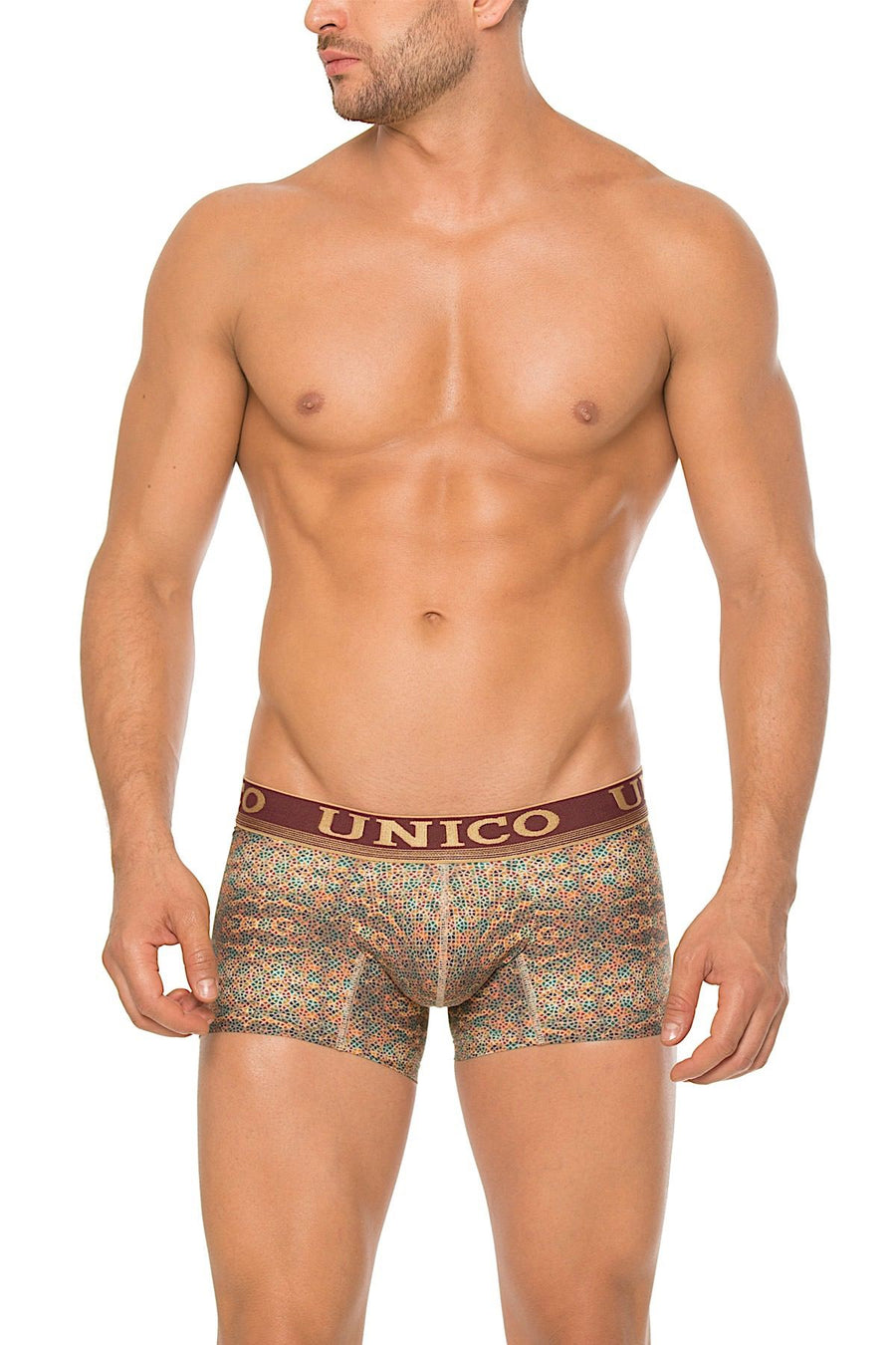 Unico Gold/Brick-Red/Multi-Color Santera Trunk