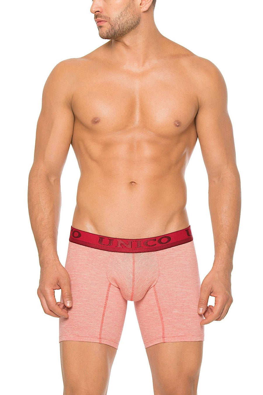 Unico Red/White Rhythm Boxer Brief