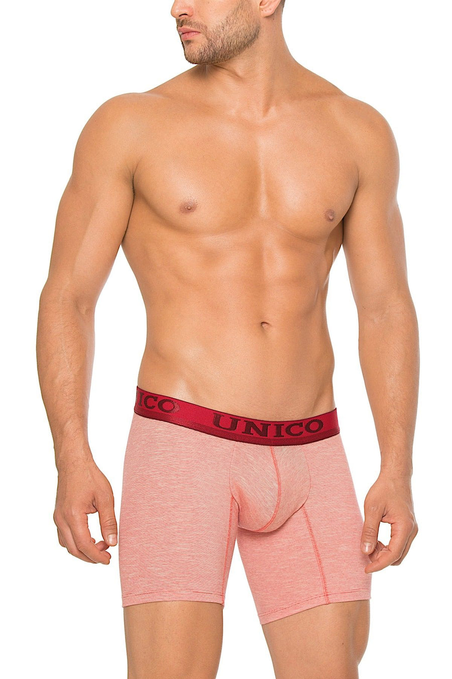 Unico Red/White Rhythm Boxer Brief