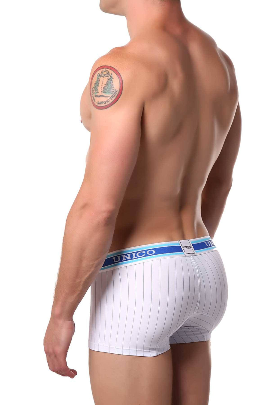 Unico White/Blue Calm Trunk