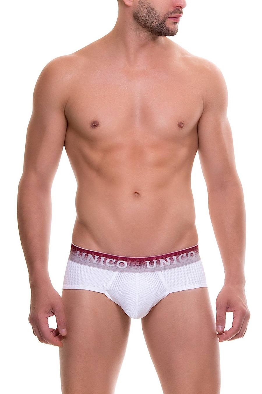 Unico White/Brick-Red Holidays Brief