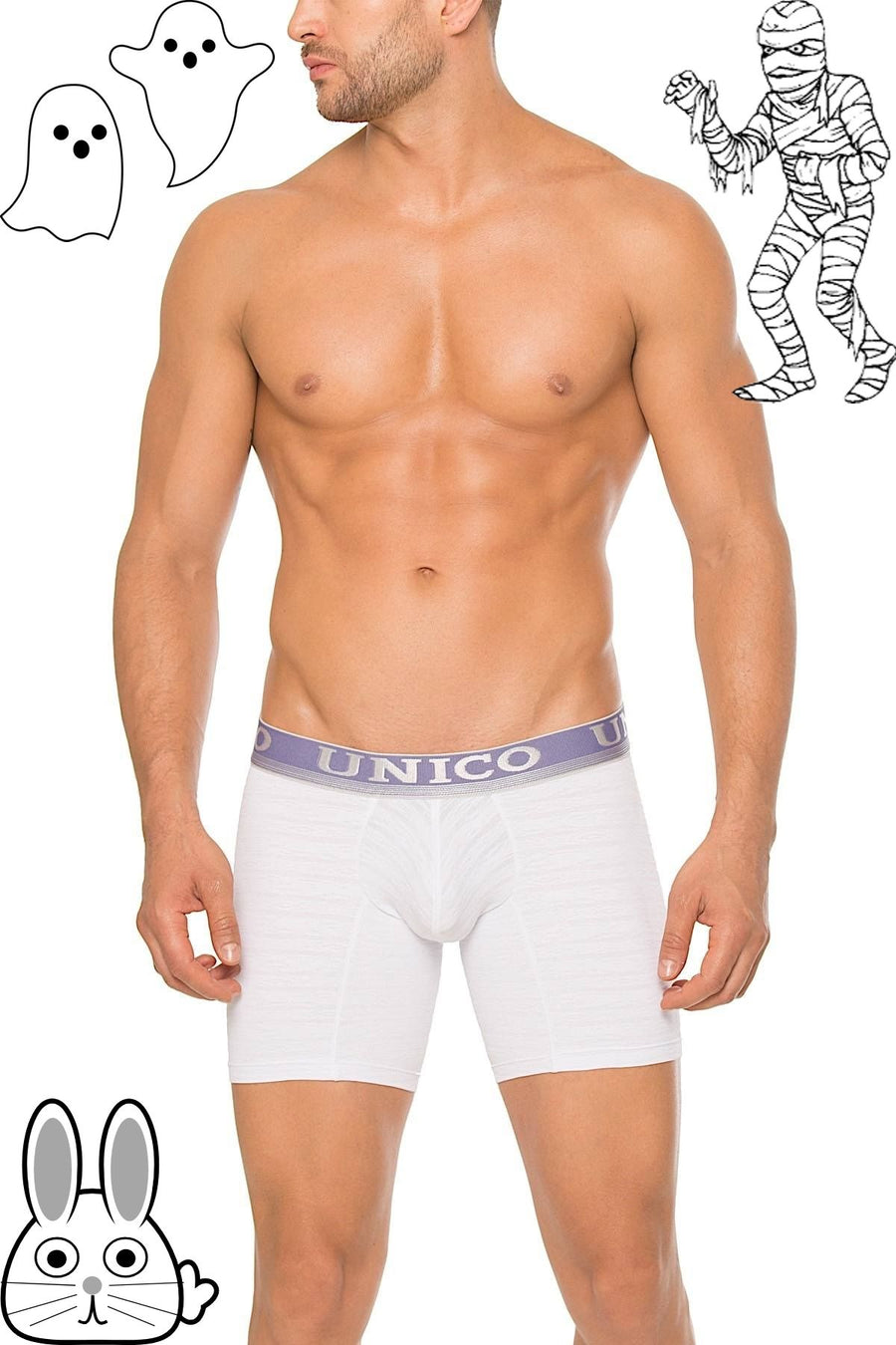 Unico White Camaguey Boxer Brief