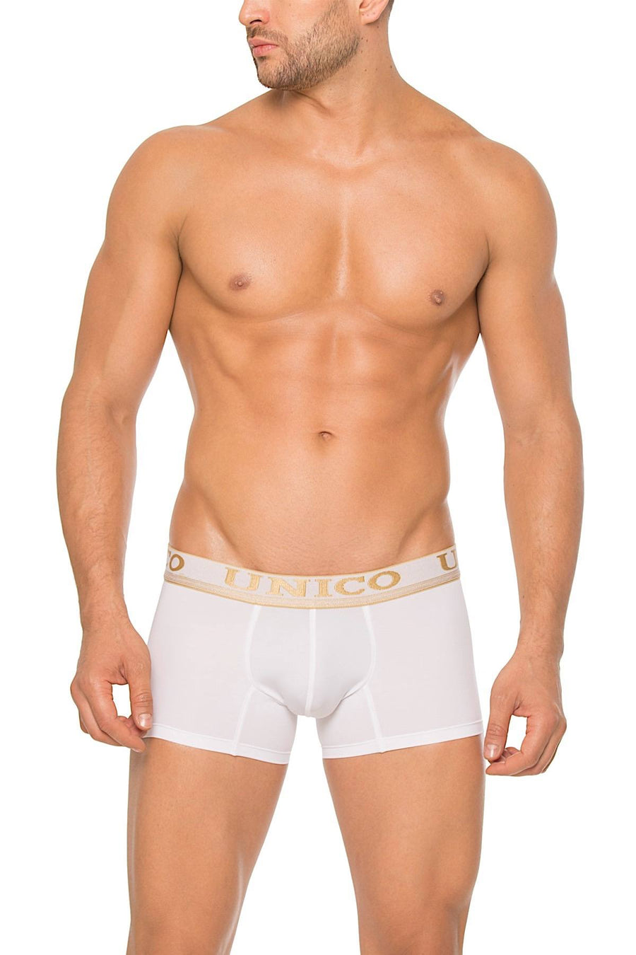 Unico White/Gold Drum Trunk
