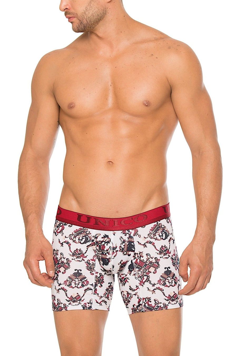 Unico White/Red Viñales Boxer Brief